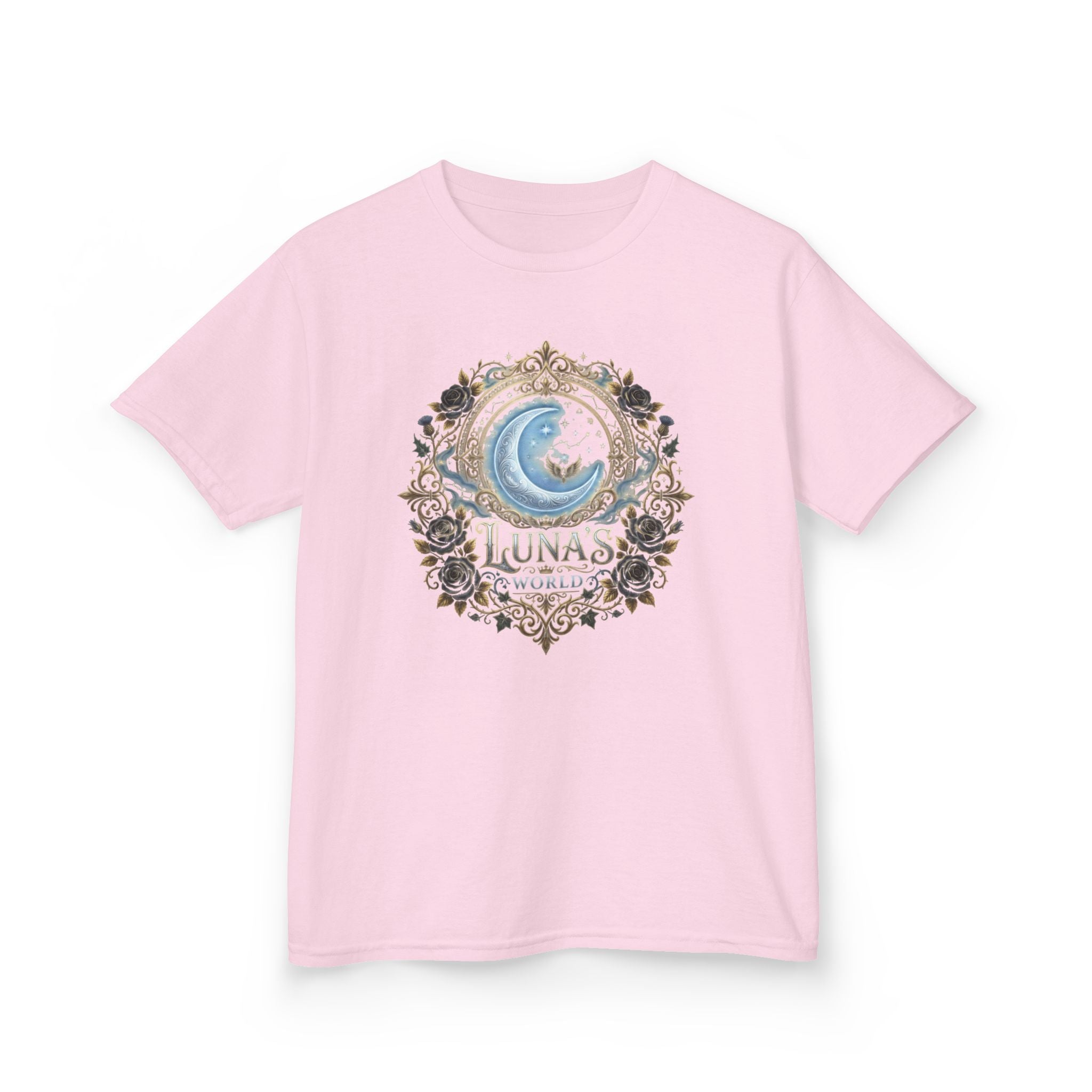 Luna's World Moon & Roses Youth Tee